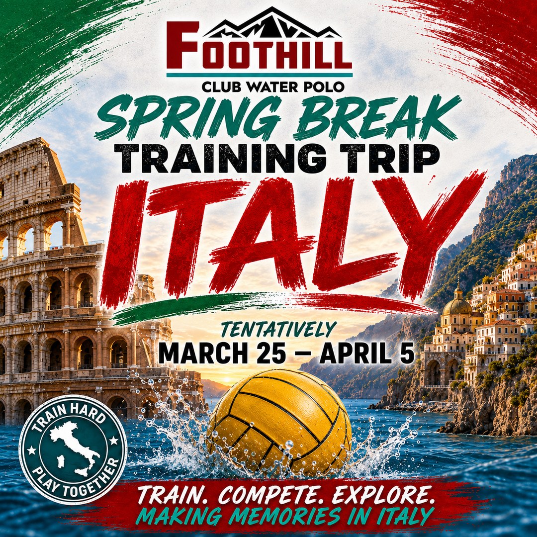 Foothill Familia International Trip &mdash; Italy 2027